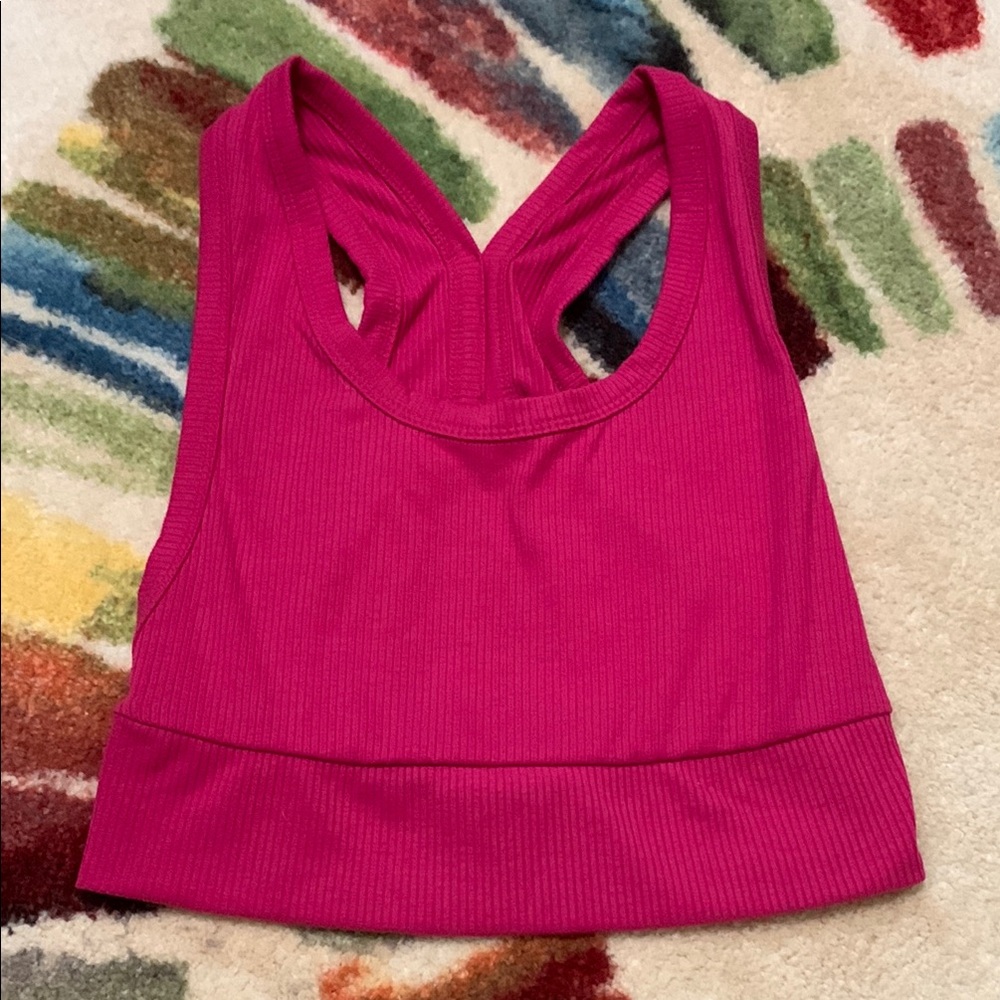 Women's Pink Sports Tank
